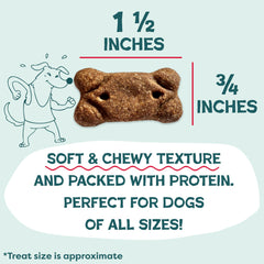 Shameless Pets Bacon Me Crazy single treat highlighting real bacon ingredient