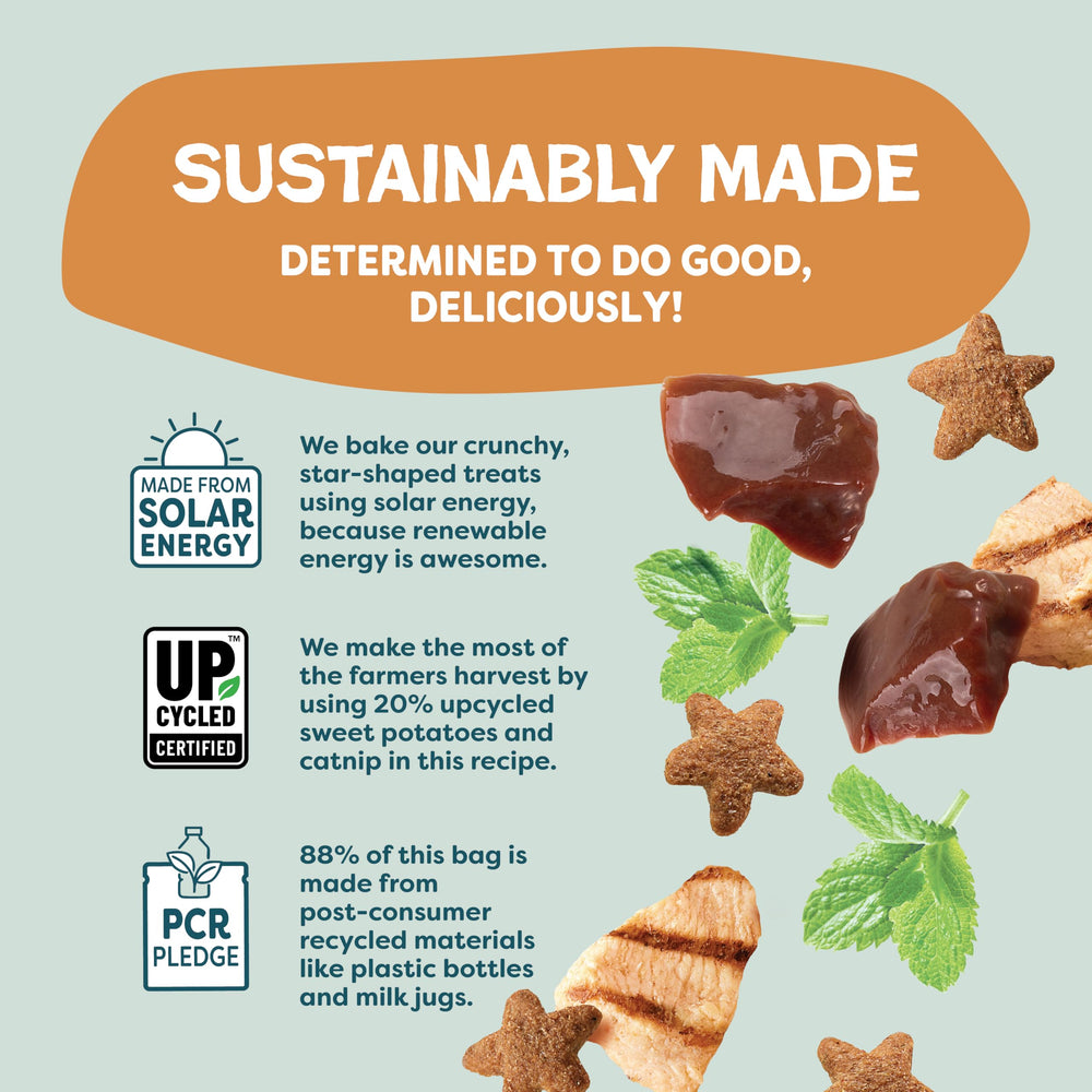 Made in USA Shameless Pets treats with local ingredients