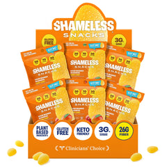 Shameless Sour Mango Madness pack, keto-friendly on-the-go snack.