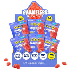 Shameless Strawberry Sour Splash pack showing bold fruity flavor for quick snacks