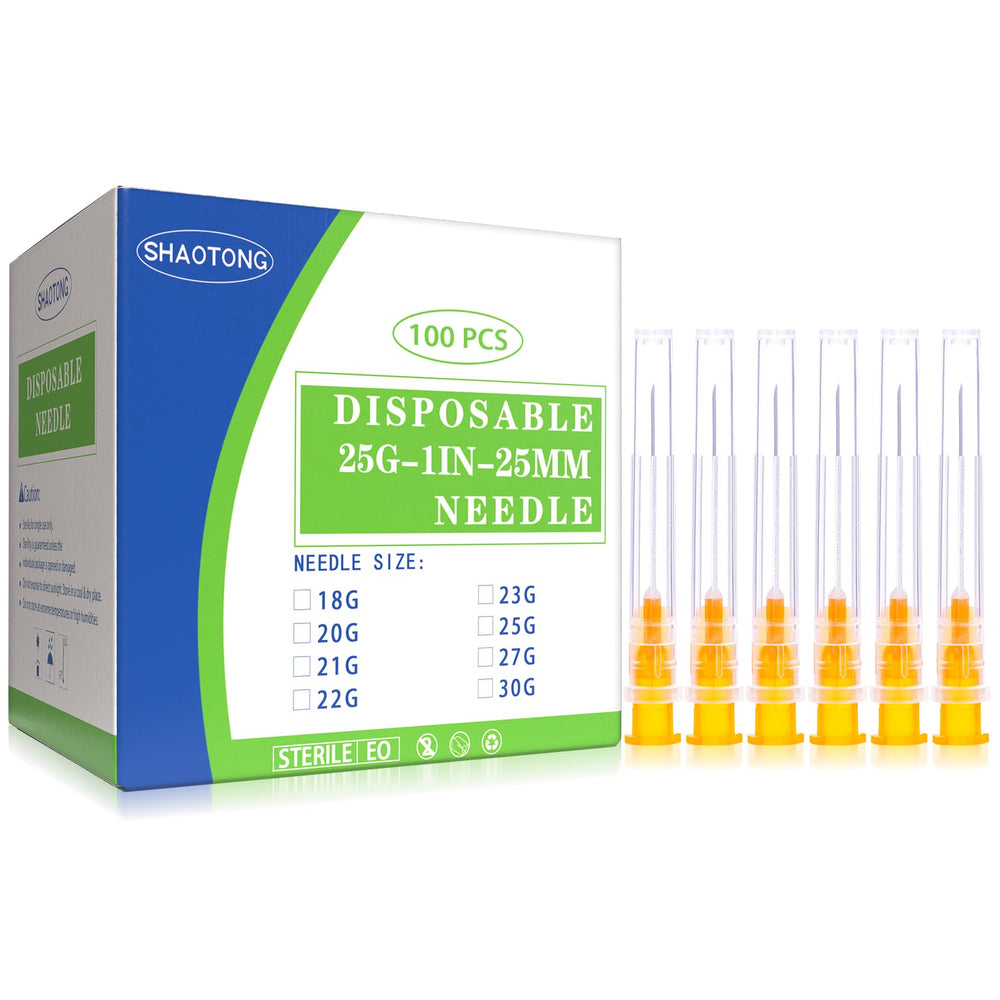 SHAOTONG 25G 1-inch Luer lock adapter for precise laboratory dispensing