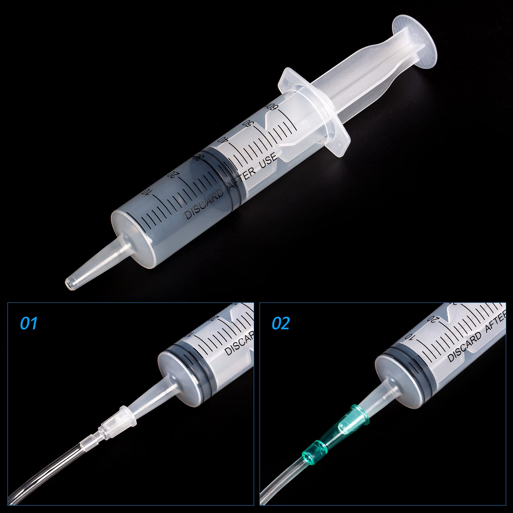 SHAOTONG polypropylene syringe barrel sturdy, leak-resistant design