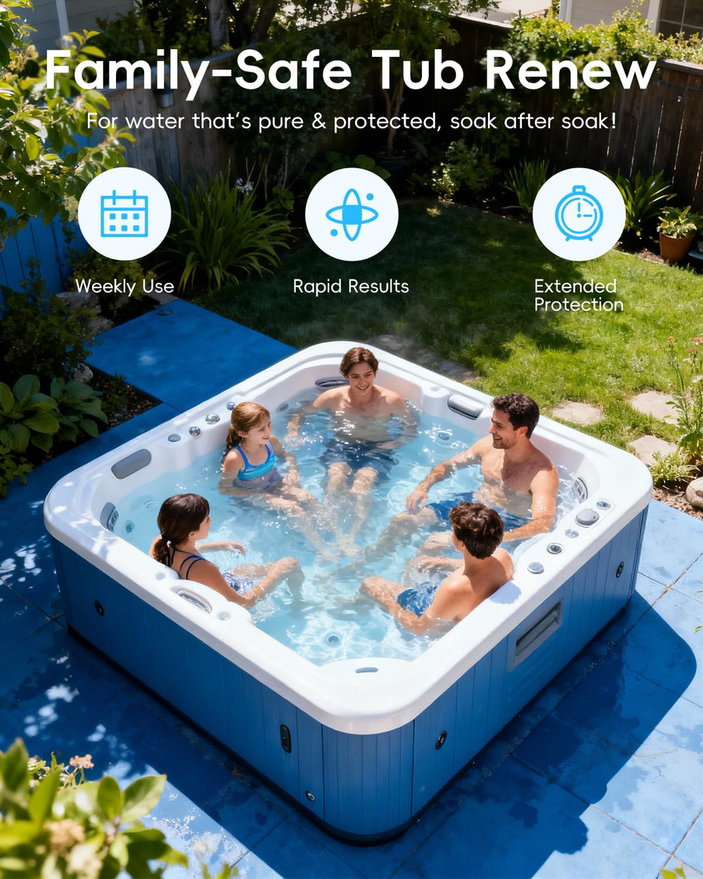 SHAPON two-pack provides ongoing spa care for households