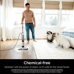 Shark Steam & Scrub three steam modes for quick to deep cleaning
