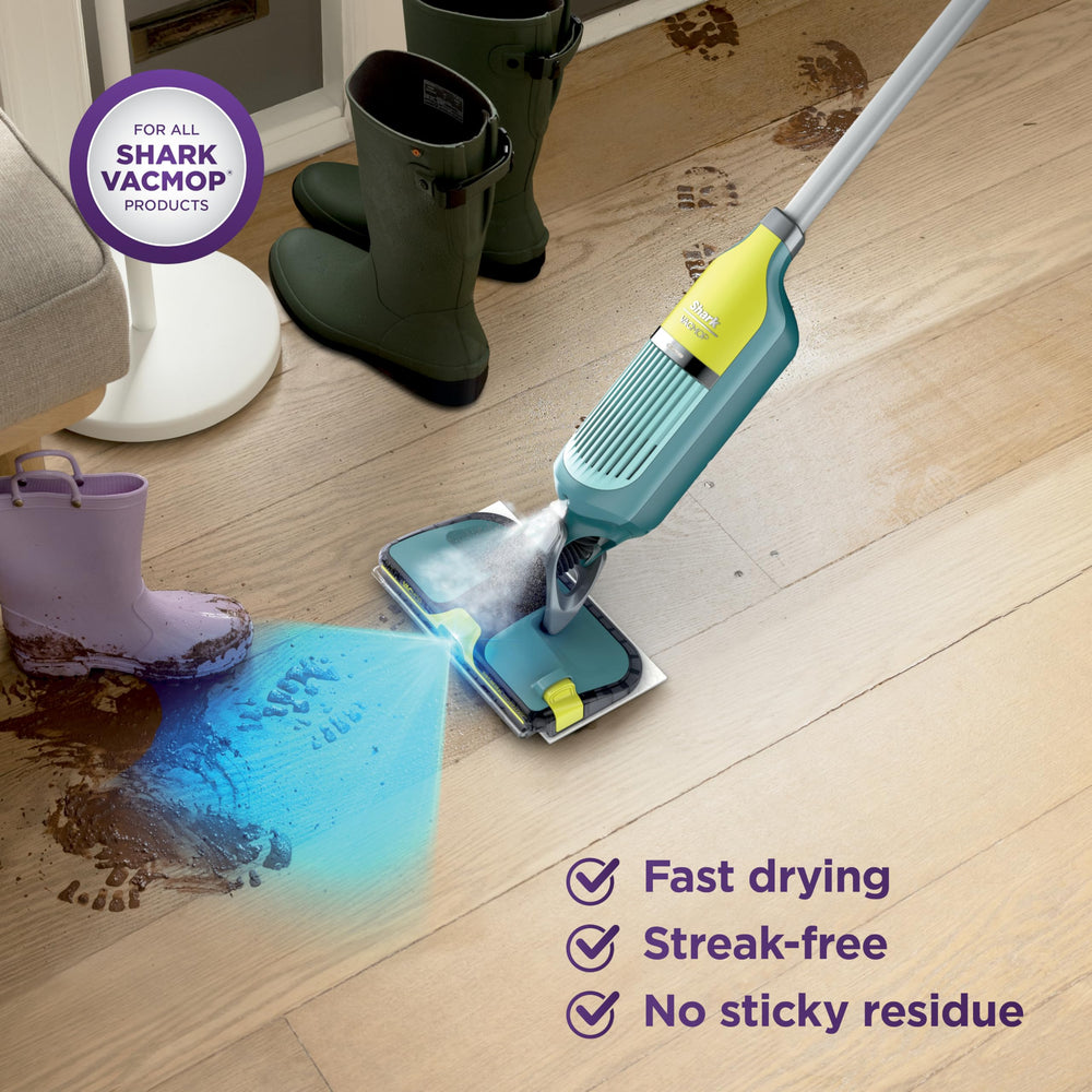 Shark VACMOP Pet odor neutralizing technology cleans odors on sealed floors