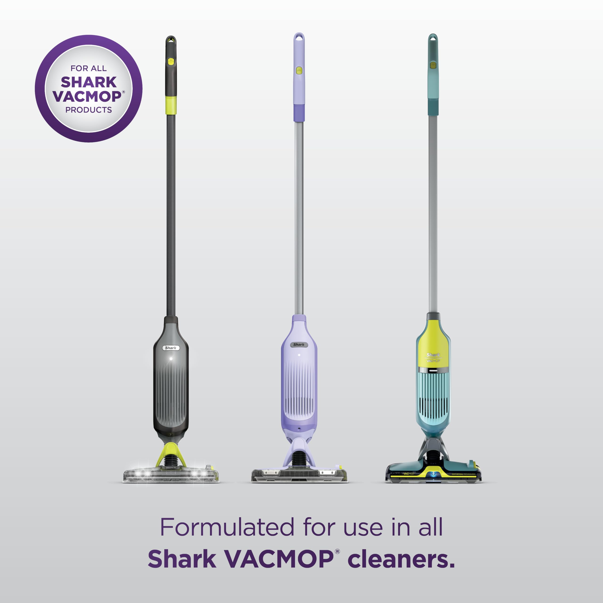 Shark VACMOP Pet tropical breeze scent freshens spaces during cleaning