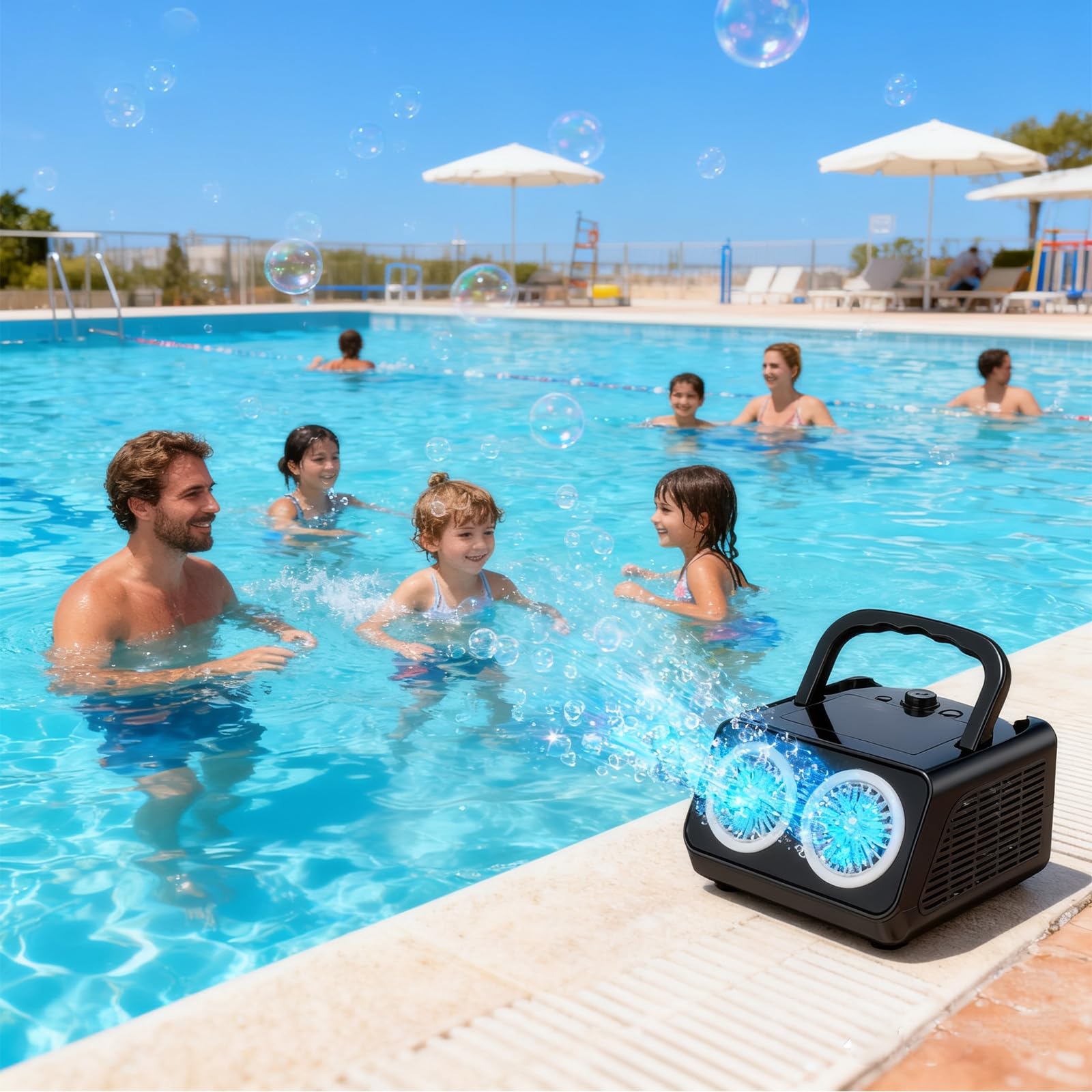SHCKE sealed bubble bottle design prevents leaks during play