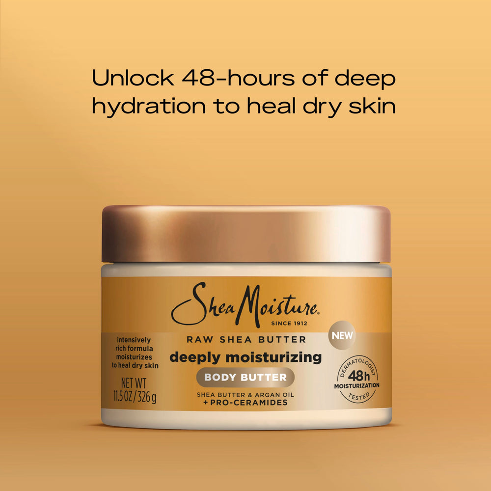 SheaMoisture Argan Oil bottle highlighting key hydration ingredient.