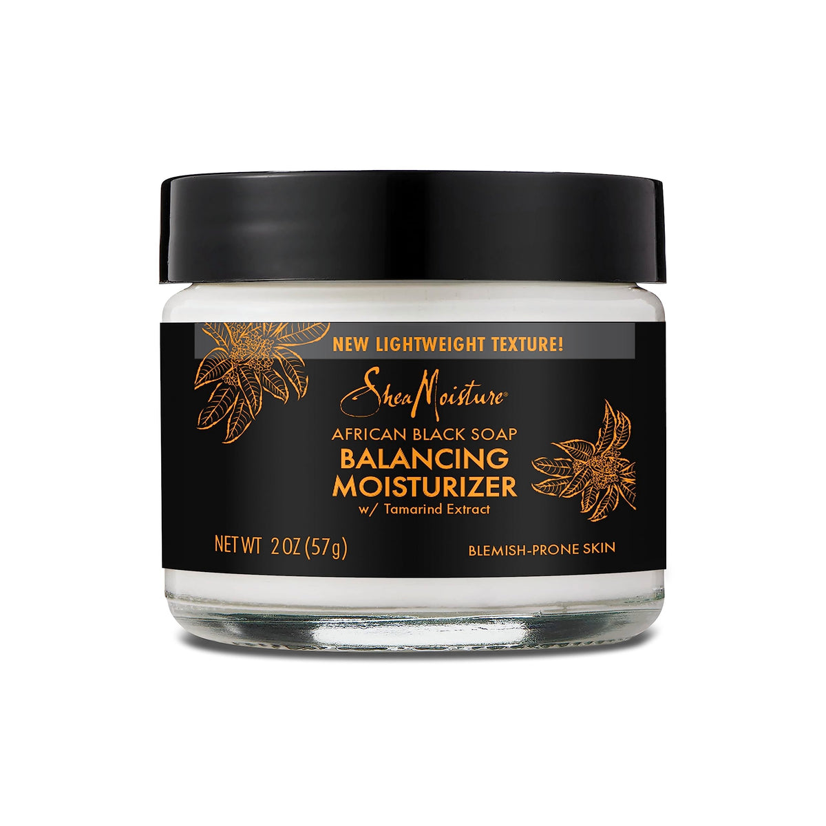 Sheamoisture Balancing Moisturizer bottle provides lightweight hydration for dry to oily skin.