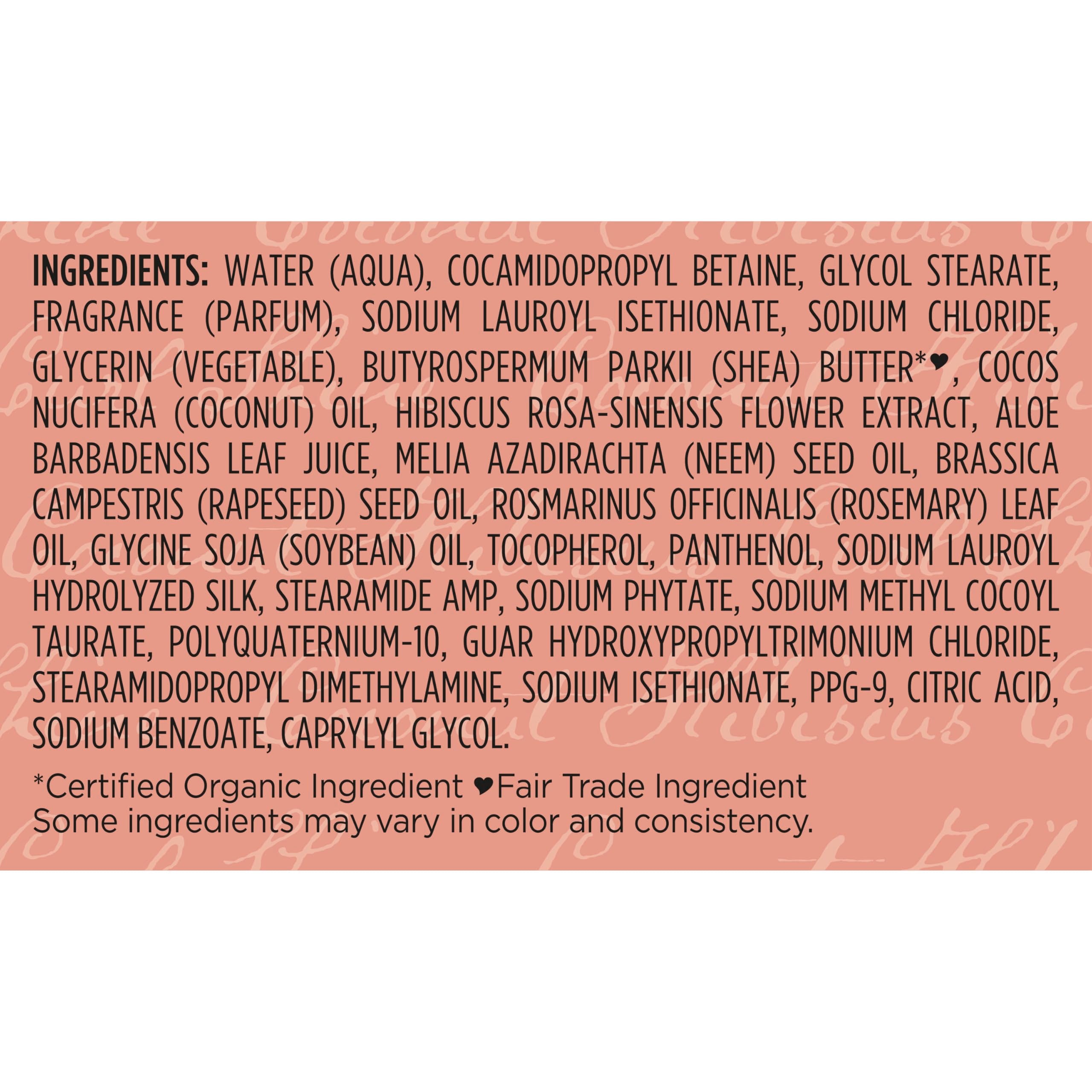 SheaMoisture Coconut Hibiscus Shampoo with neem oil nourishes curls