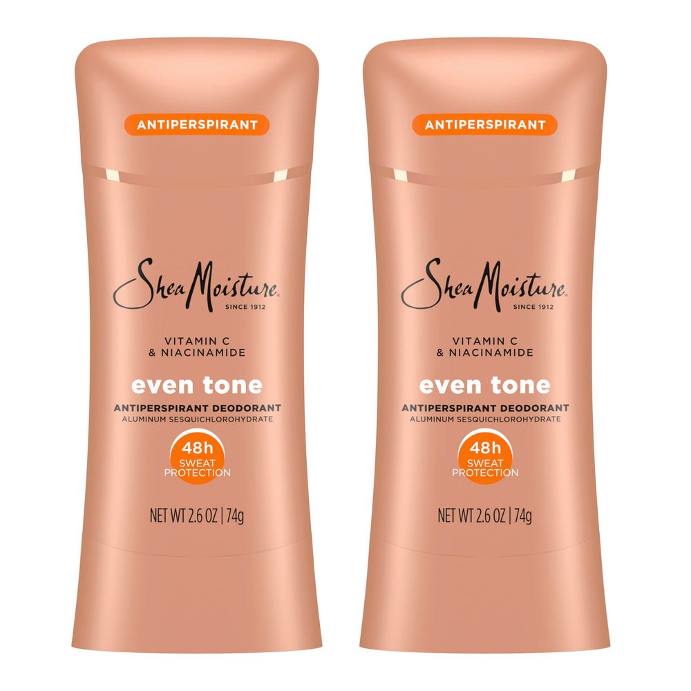 SheaMoisture Even Tone deodorant stick front view showing smooth glide