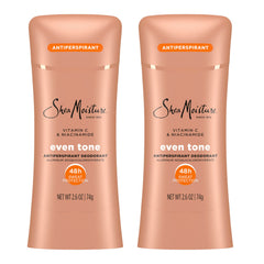 SheaMoisture Even Tone deodorant stick front view showing smooth glide
