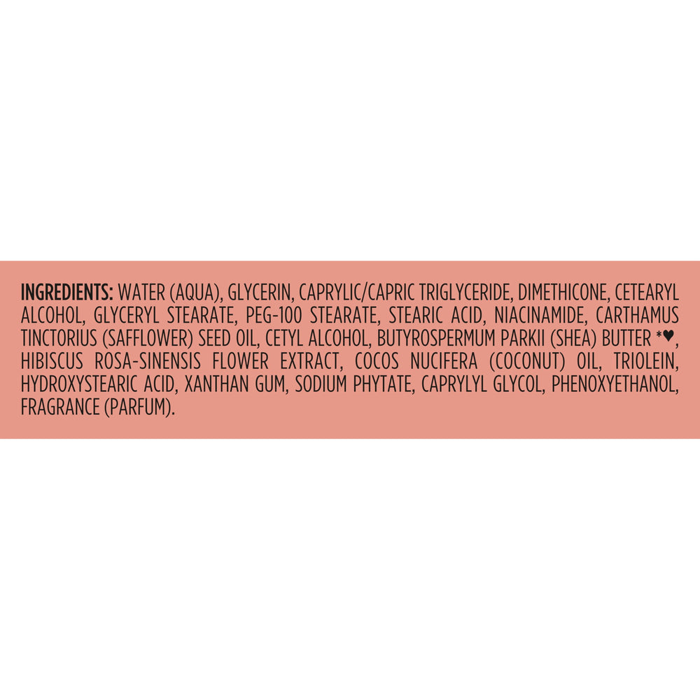 Sheamoisture Illuminating 24h hydration supports soft skin throughout the day.