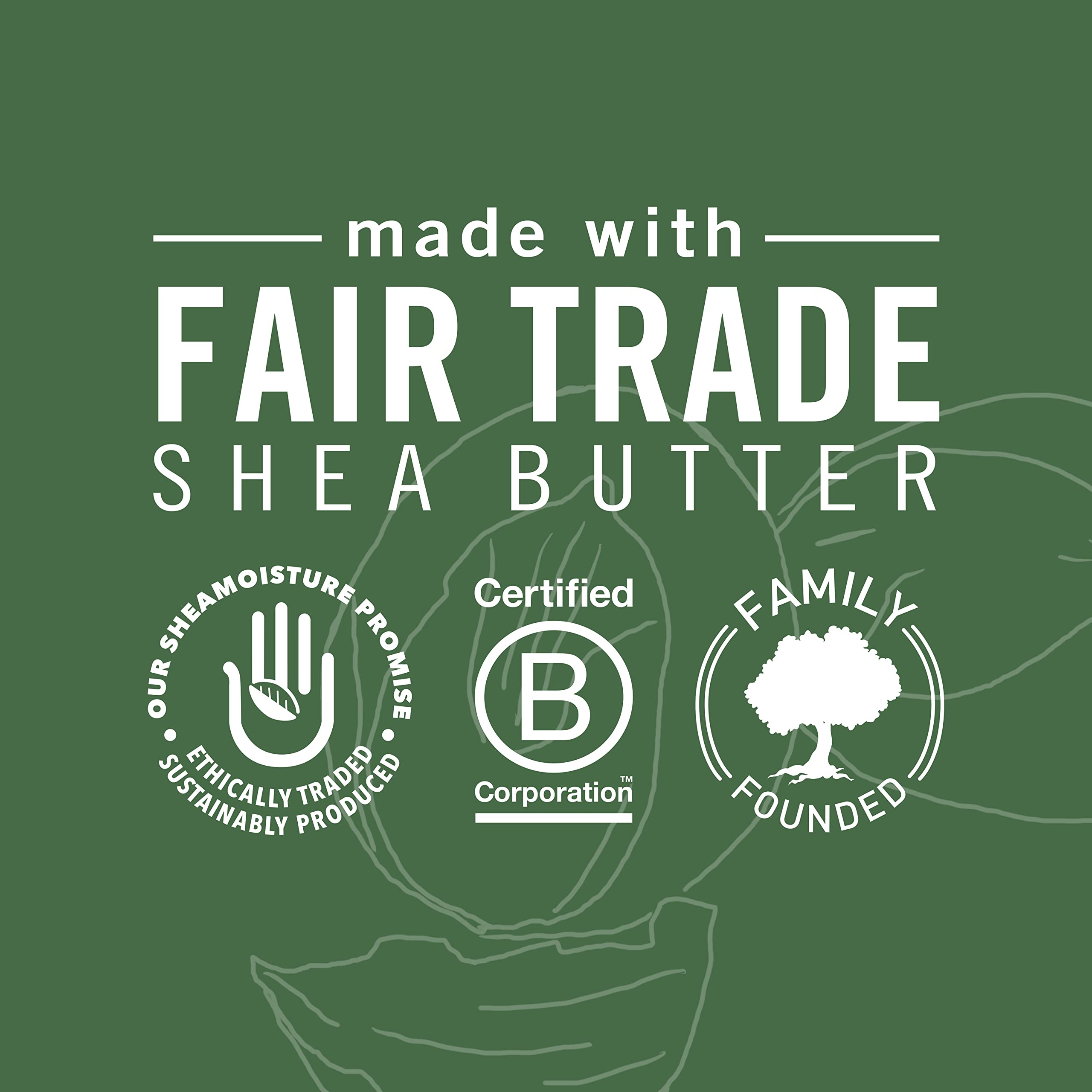 Sheamoisture beard wash shea butter close-up illustrating nourishing beard care.