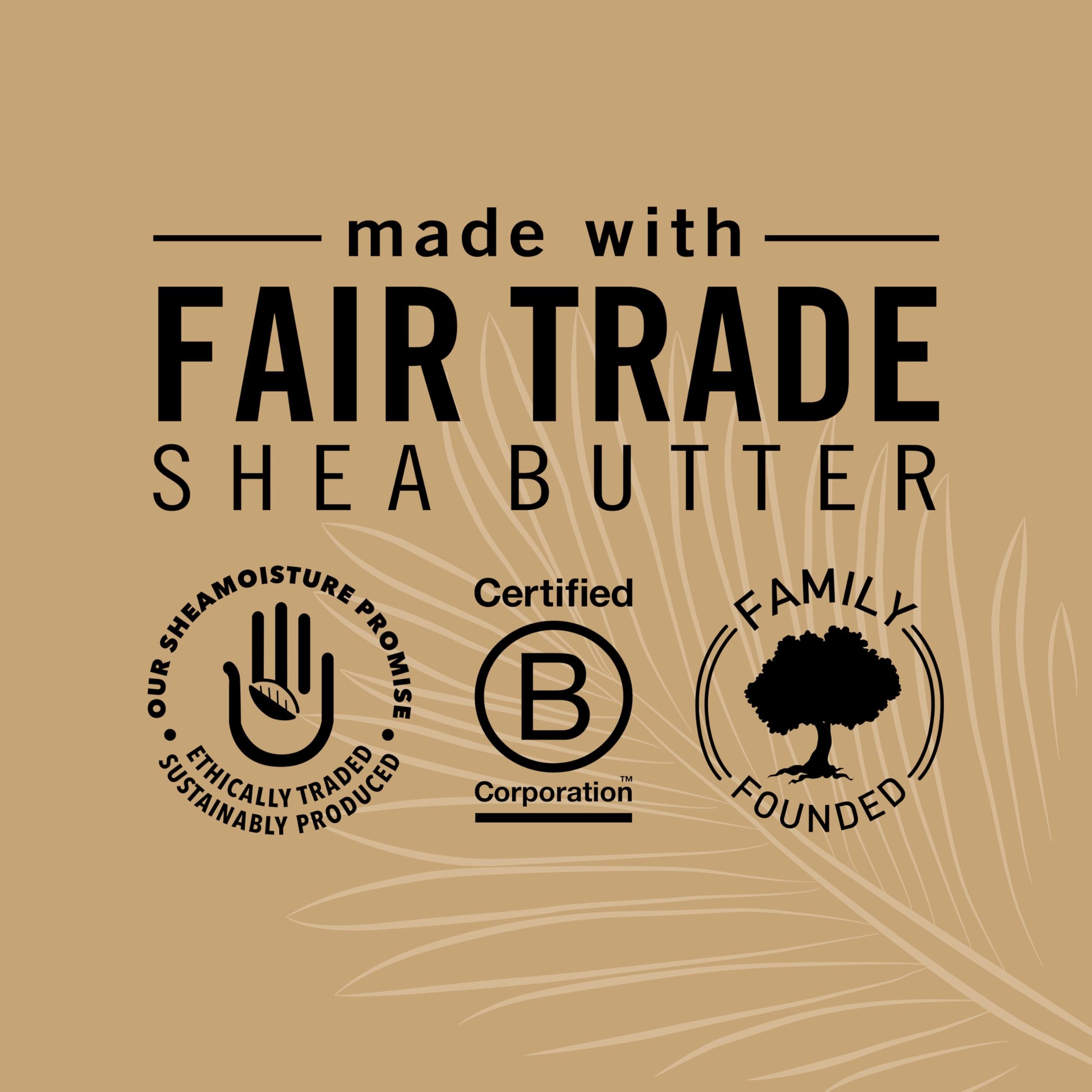 SheaMoisture coconut oil label emphasizes no parabens or sulfates