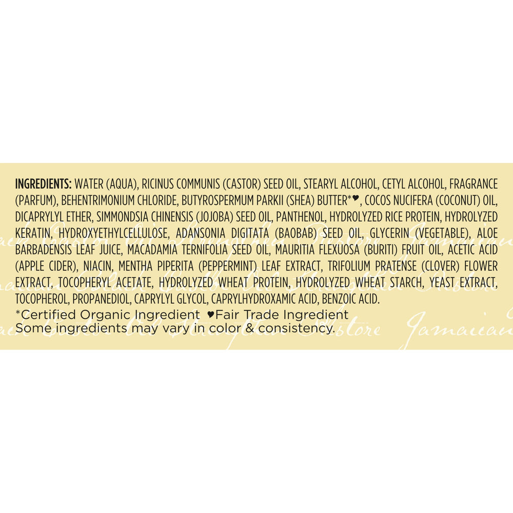 Sheamoisture paraben-free formula badge on bottle highlighting clean beauty.