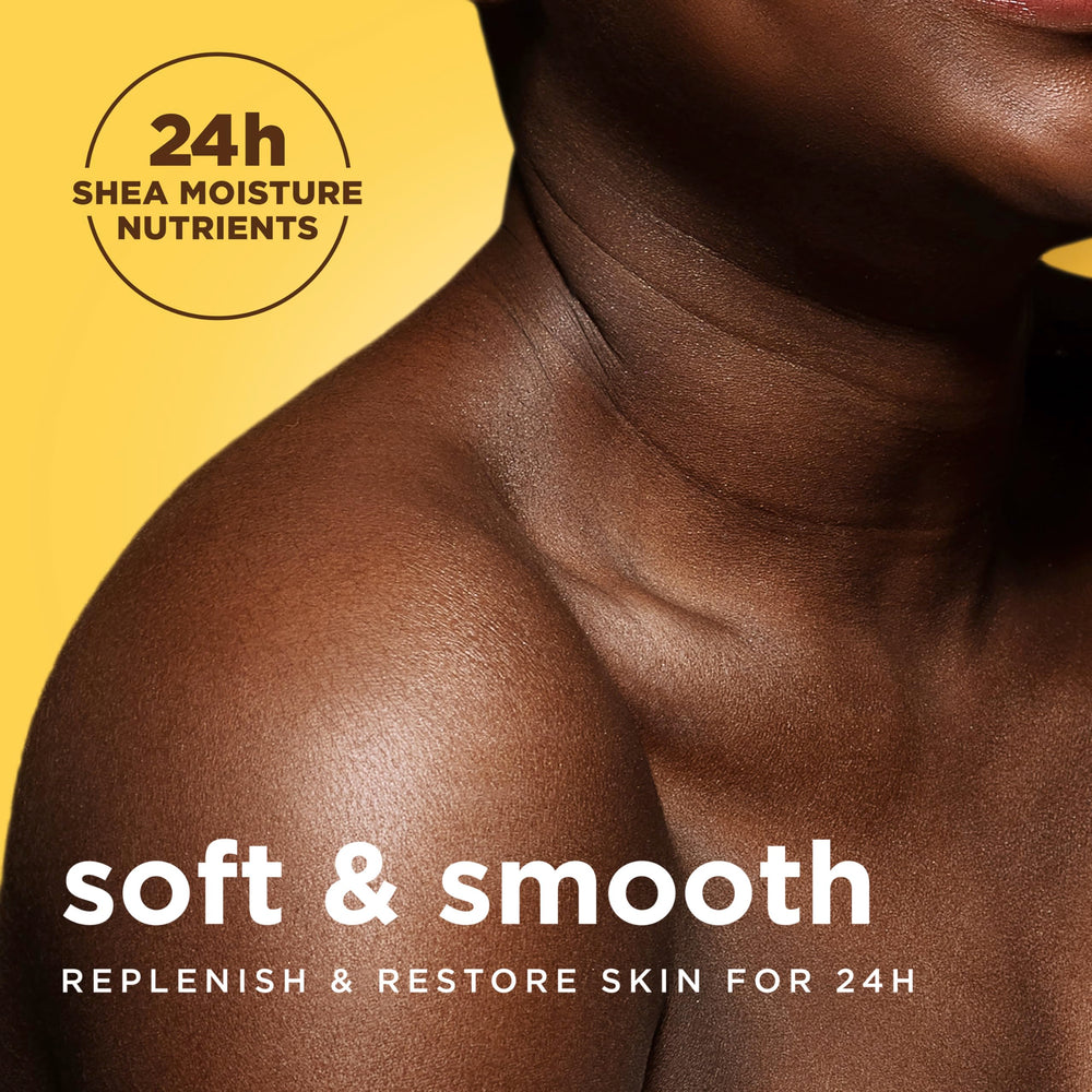 Soap bar applied to skin demonstrating a calm, smooth feel with moisturized look