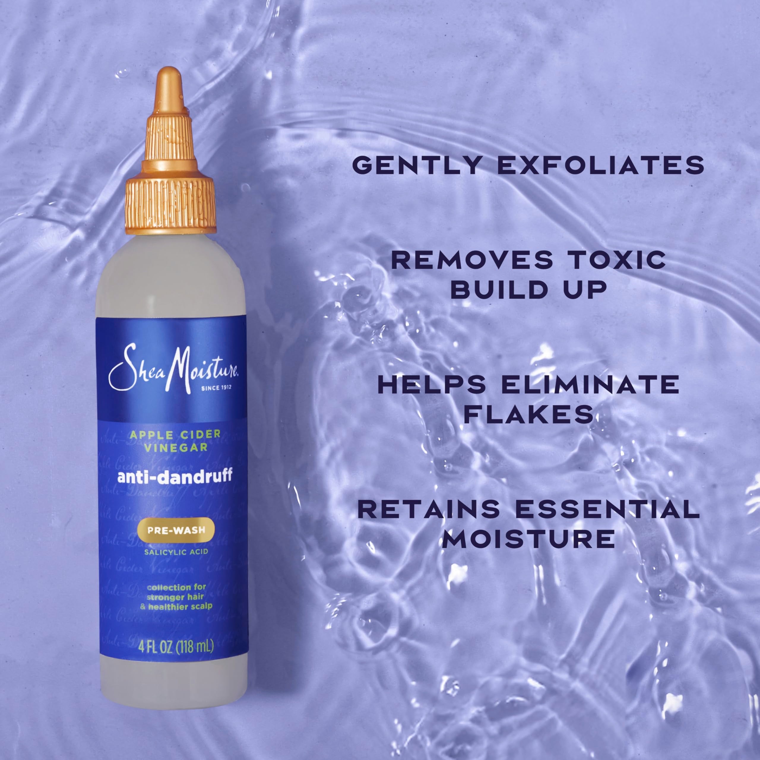 Sheamoisture Shea Butter ingredient close-up emphasizes nourishing moisture.