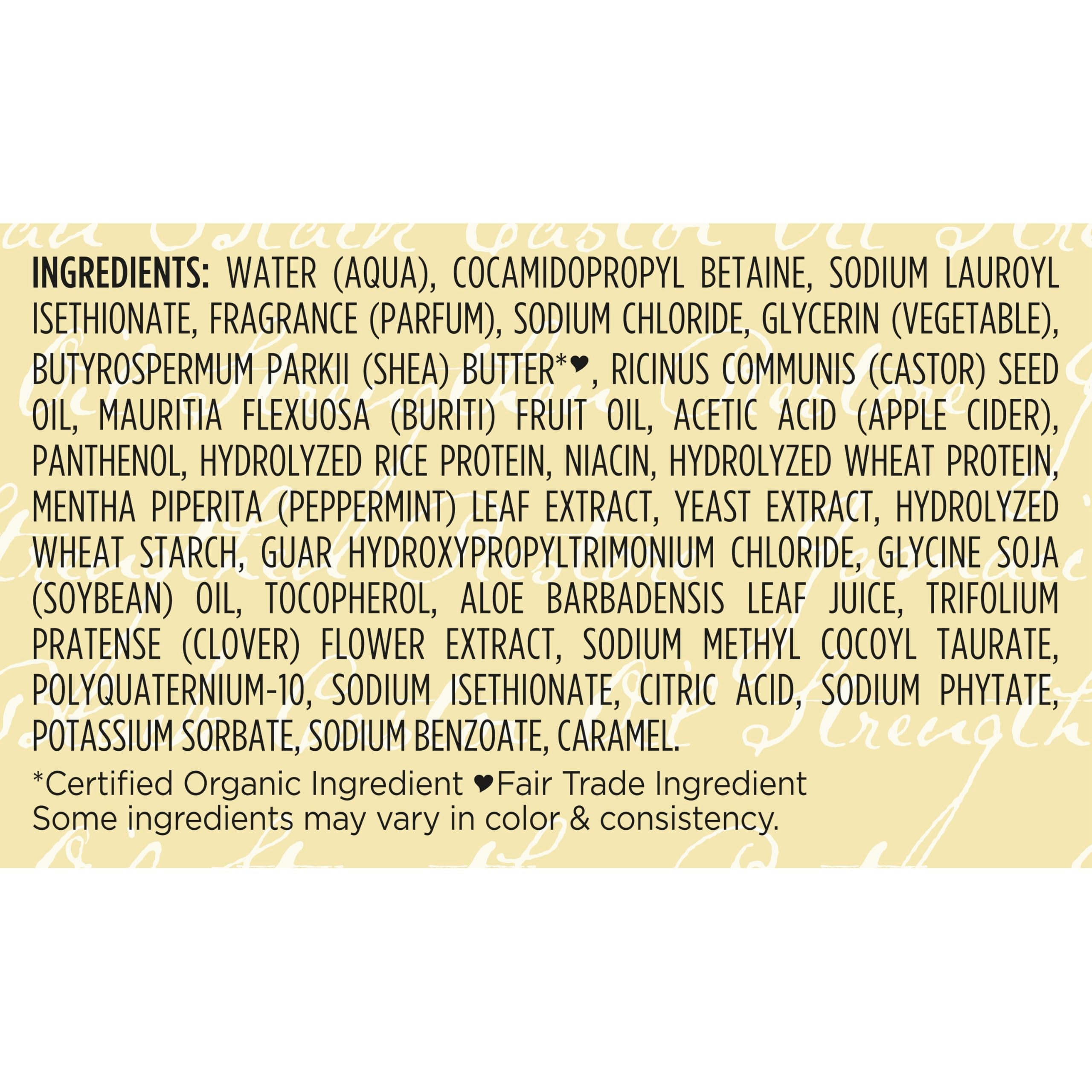 SheaMoisture Strengthen and Restore Shampoo in use creating a rich cleanse