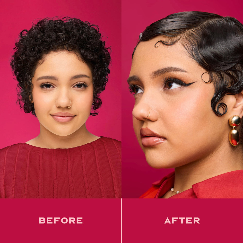 Flake-free finish emphasizing clean, smooth styling results.