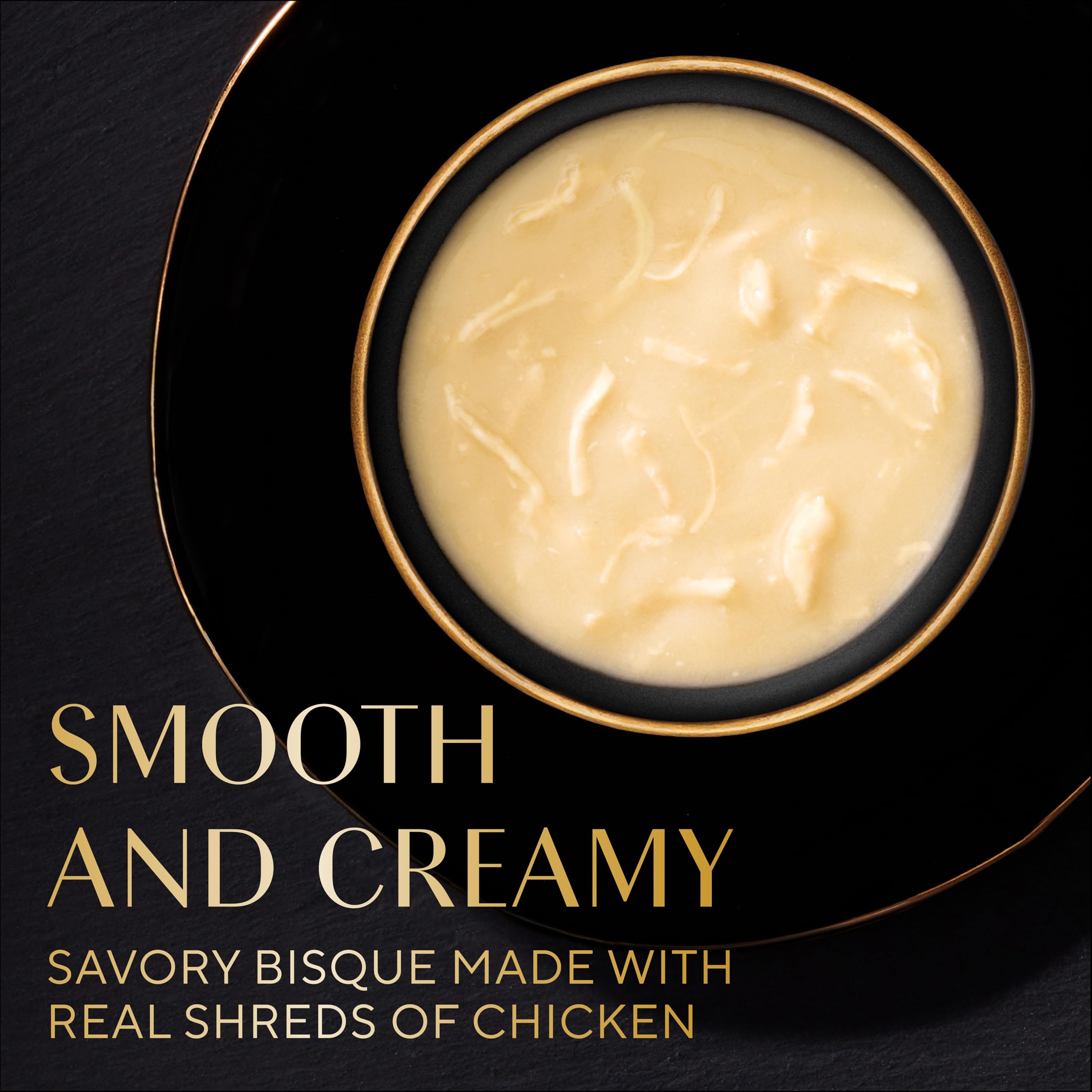 Sheba Bisque lickable tuna pieces in a bowl boost hydration and flavor.
