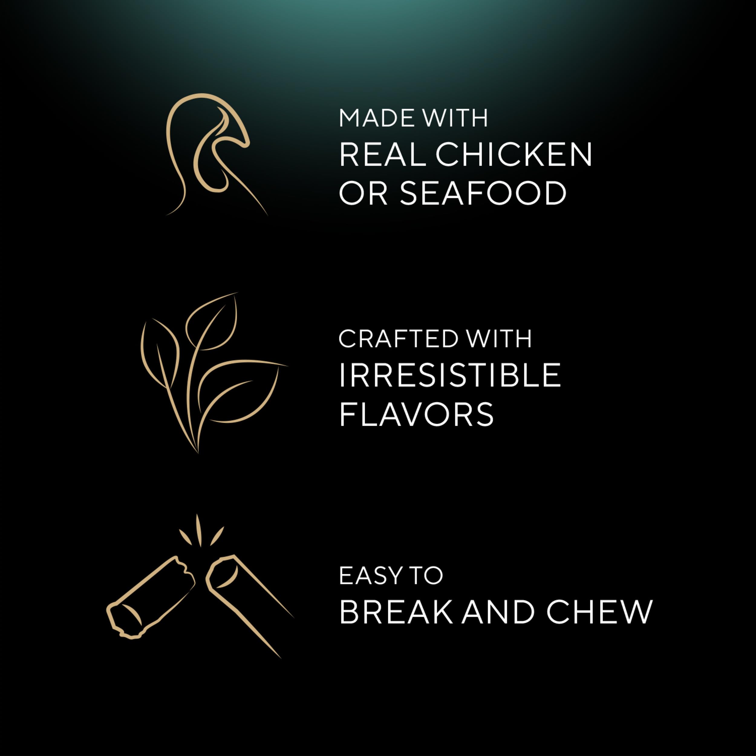 Sheba Meaty Tender Sticks individually wrapped for freshness and convenience.