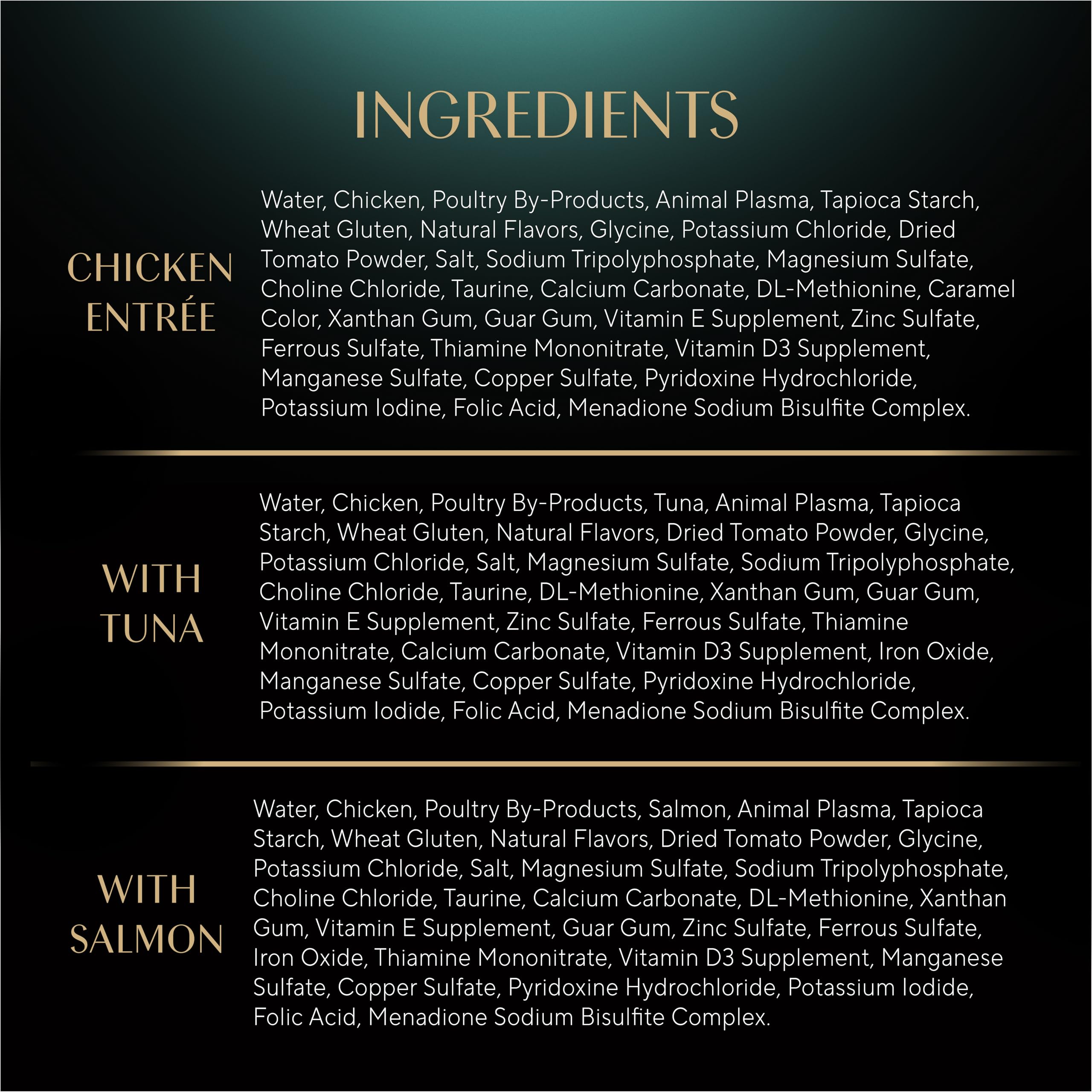Sheba grain-free formula with no grains, corn, or soy for adult cats.