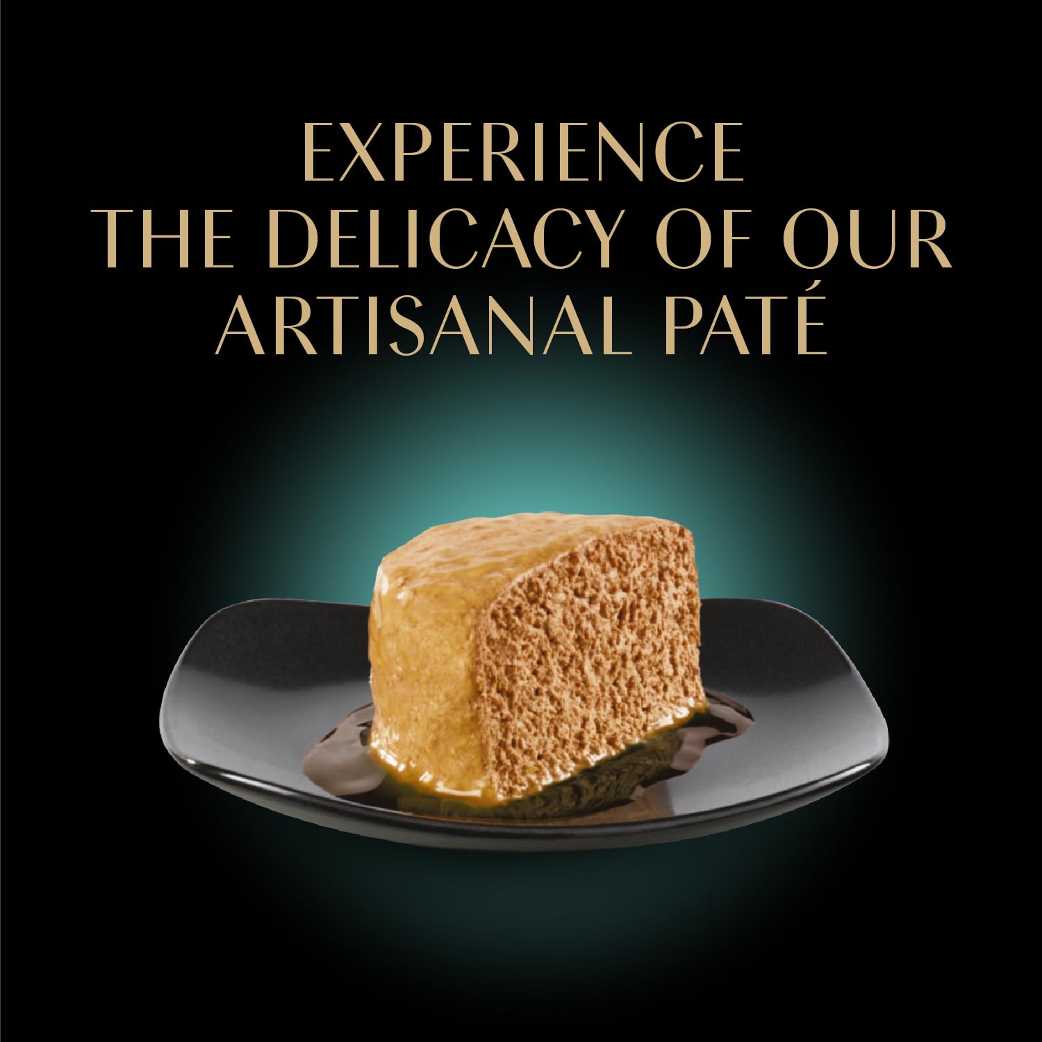 Sheba Perfect Portions pate salmon; sustainably sourced fish flavor for pets.