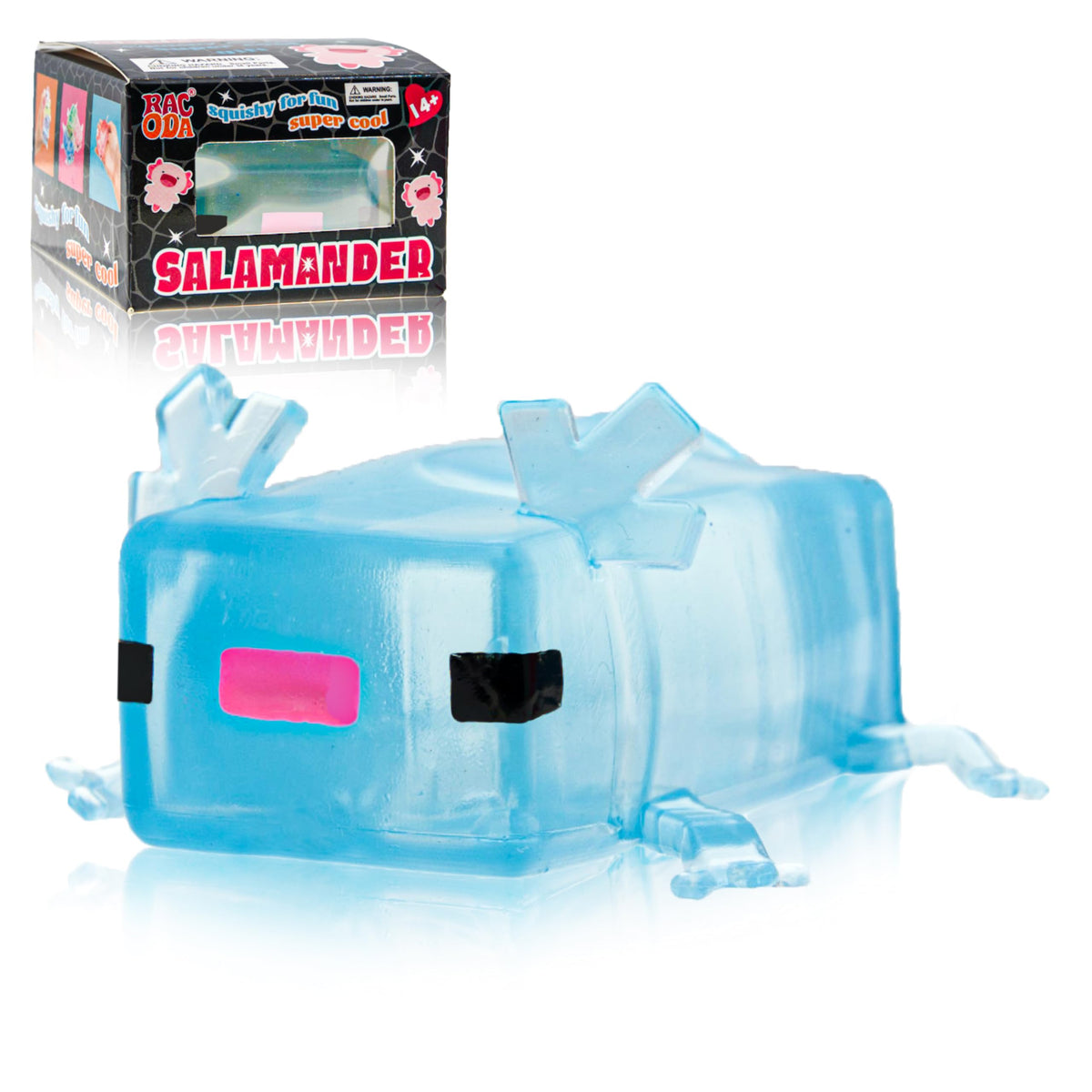 Sheenice Blobofish pull toy offers satisfying resistance for stress relief.