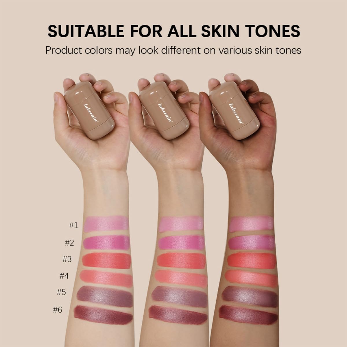 SHEEYoon Cream Blush Stick Rotational Twist enables precise control for targeted applications.