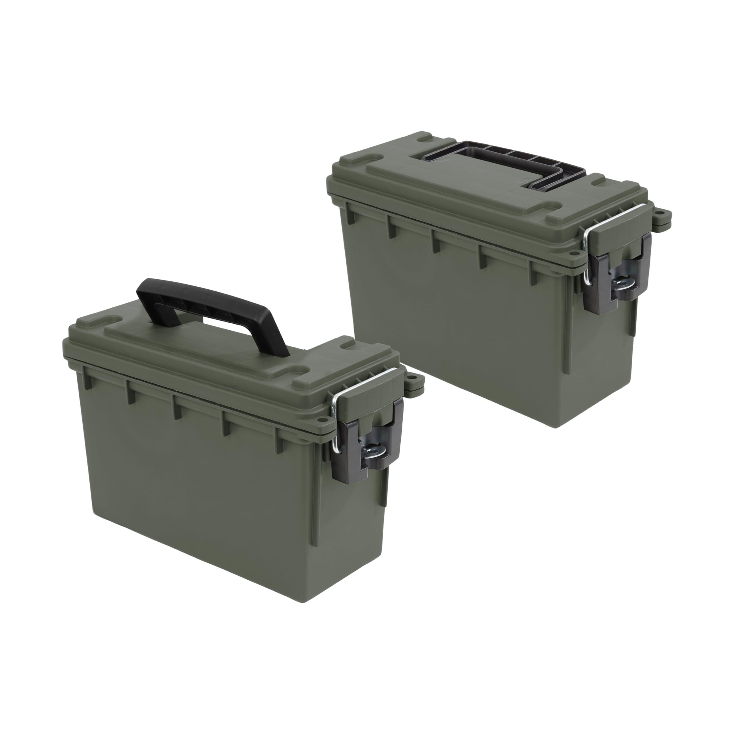 Sheffield 12791 ammo storage box 2-pack keeps bullets organized for hunting
