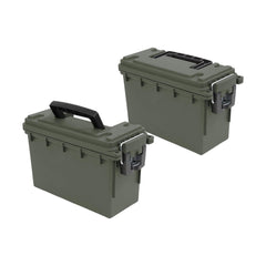Sheffield 12791 ammo storage box 2-pack keeps bullets organized for hunting