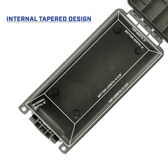 Sheffield 12791 water and dust resistant box protects contents in rugged environments
