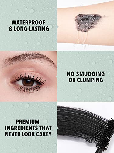 SHEGLAM 2in1 mascara hourglass brush adds volume for thicker, fuller lashes.