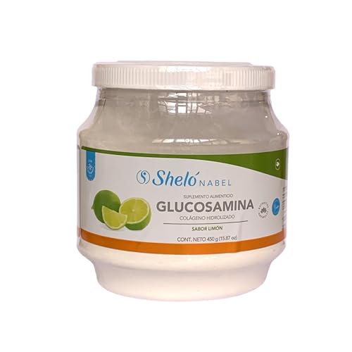 Sheló NABEL glucosamine joint health illustration suggests flexibility support.