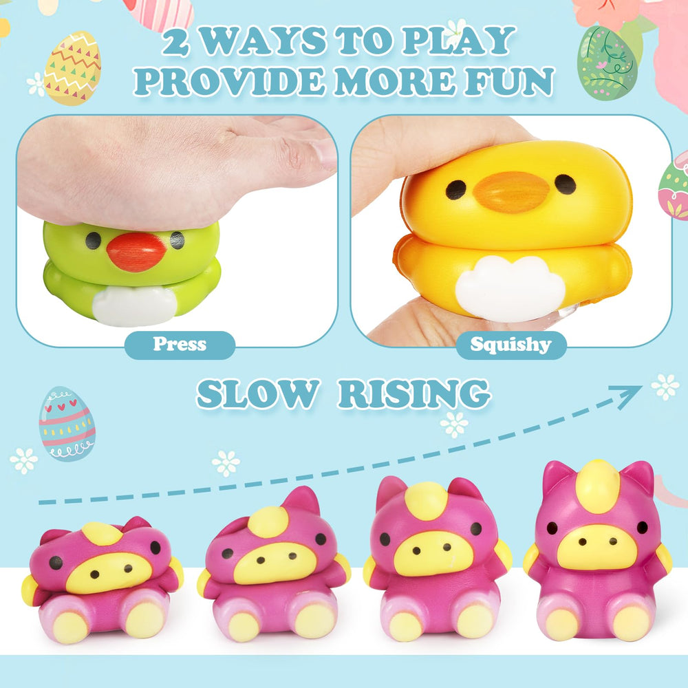 Shemira bright-colored Easter eggs for high visibility during hunts