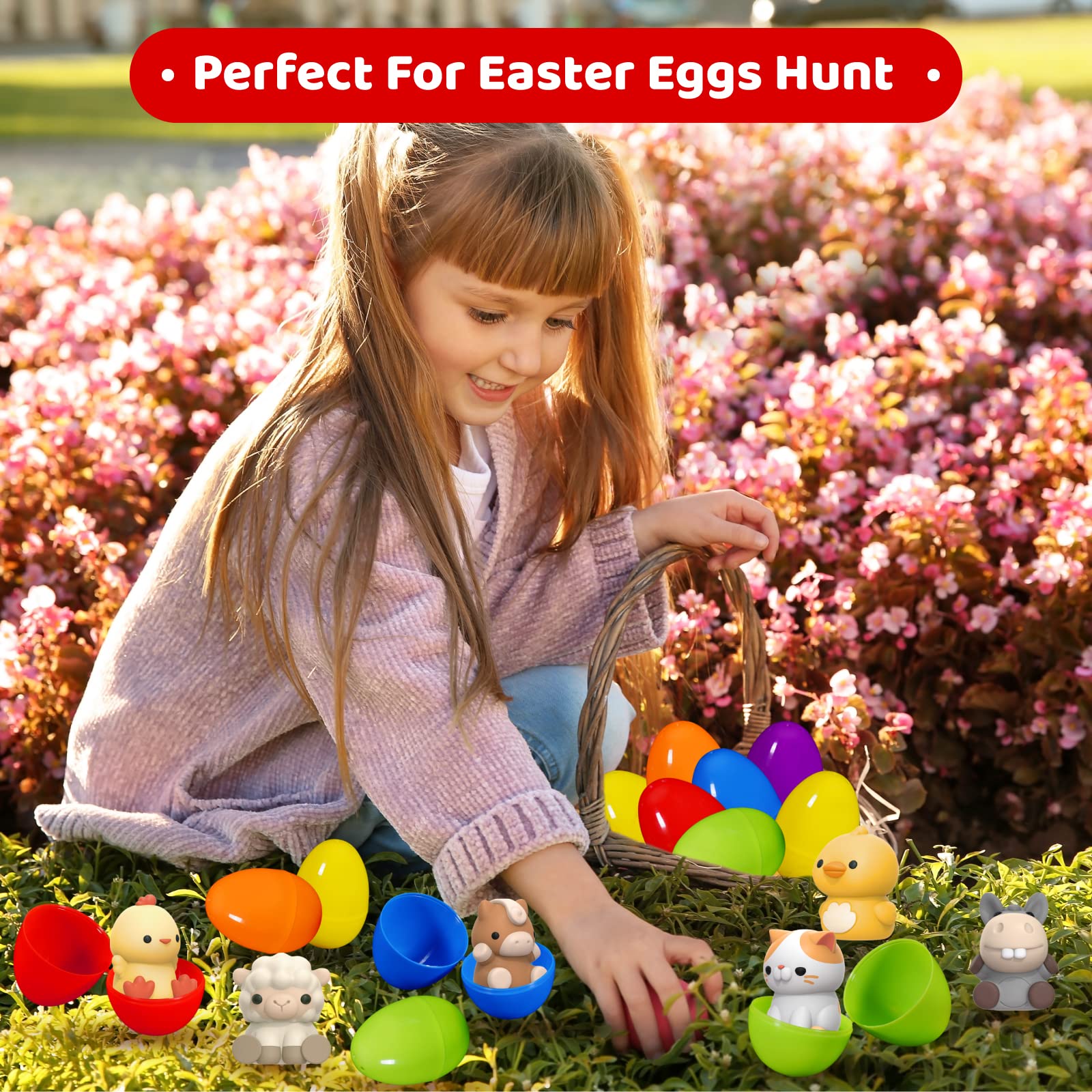 Shemira colorful Easter eggs, six-color shells enhance festive egg hunts and gifting.