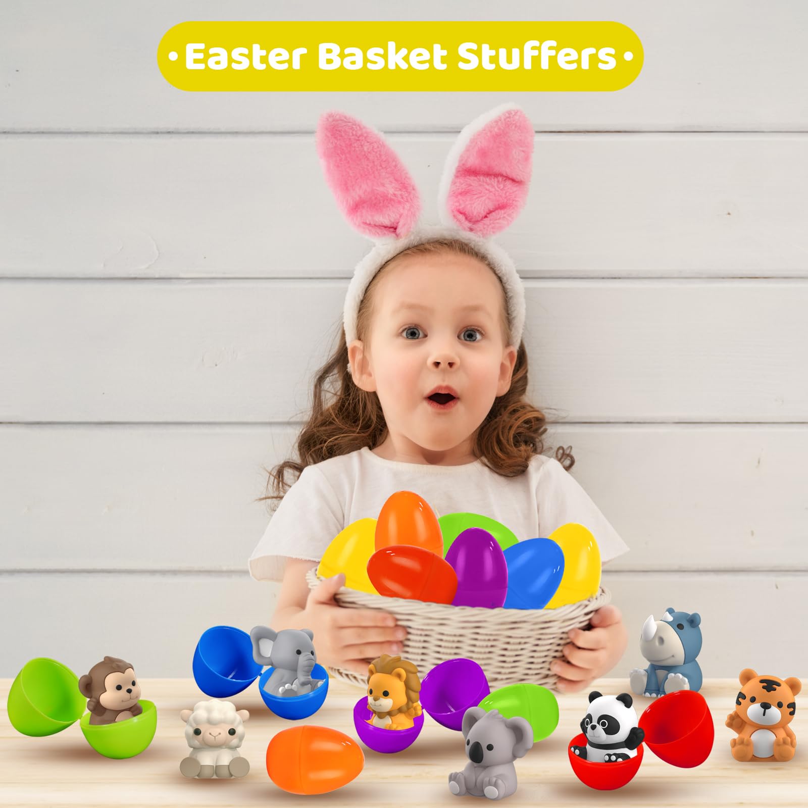 Easter hunt party favors from Shemira for kids and families