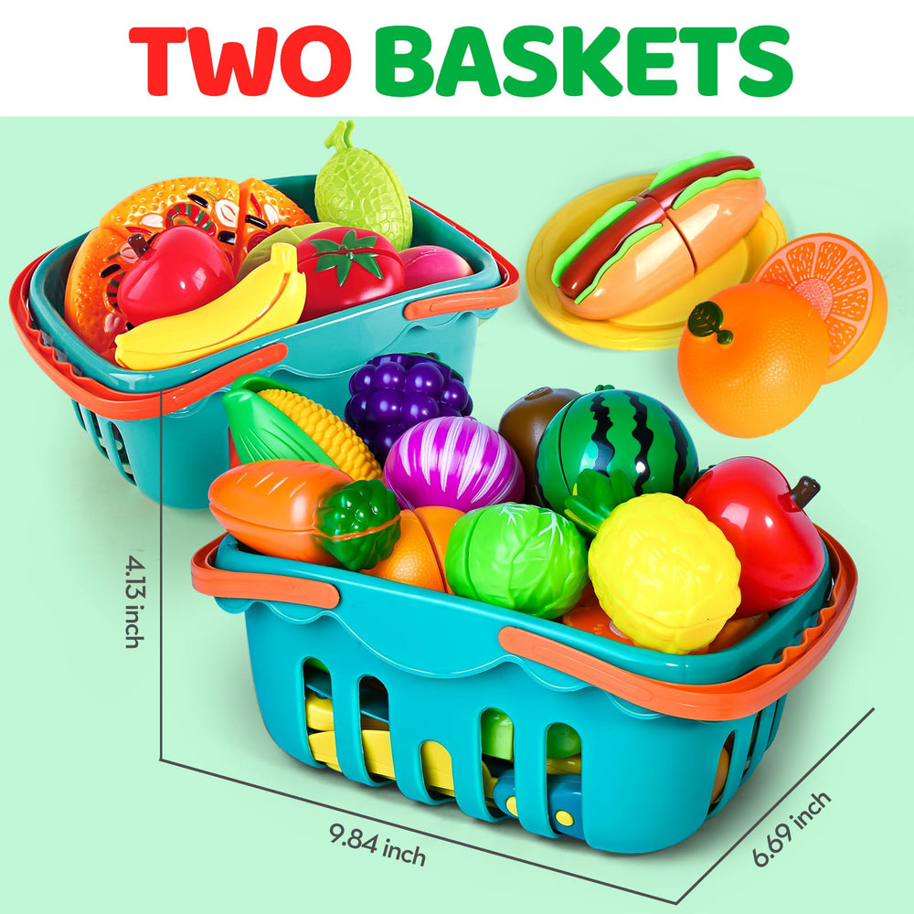 Shemira pretend vegetables feature safe, durable design for toddlers