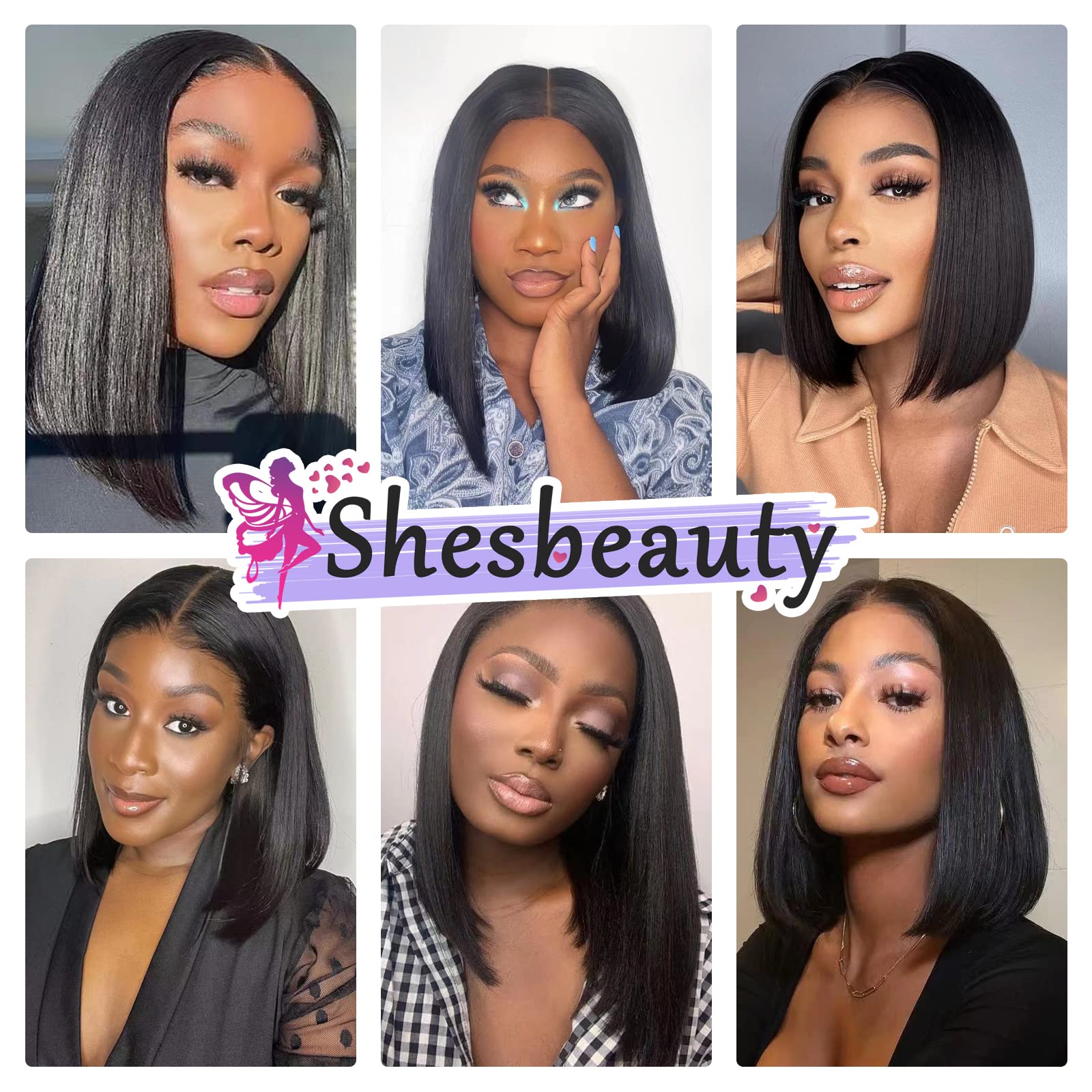 Shesbeauty 180 percent density provides full, natural volume.