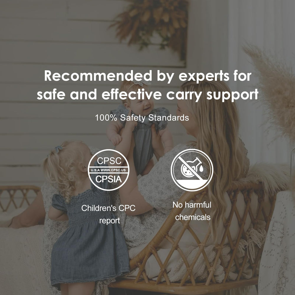 Shiaon baby carrier newborn-to-toddler range adapts as your child grows.