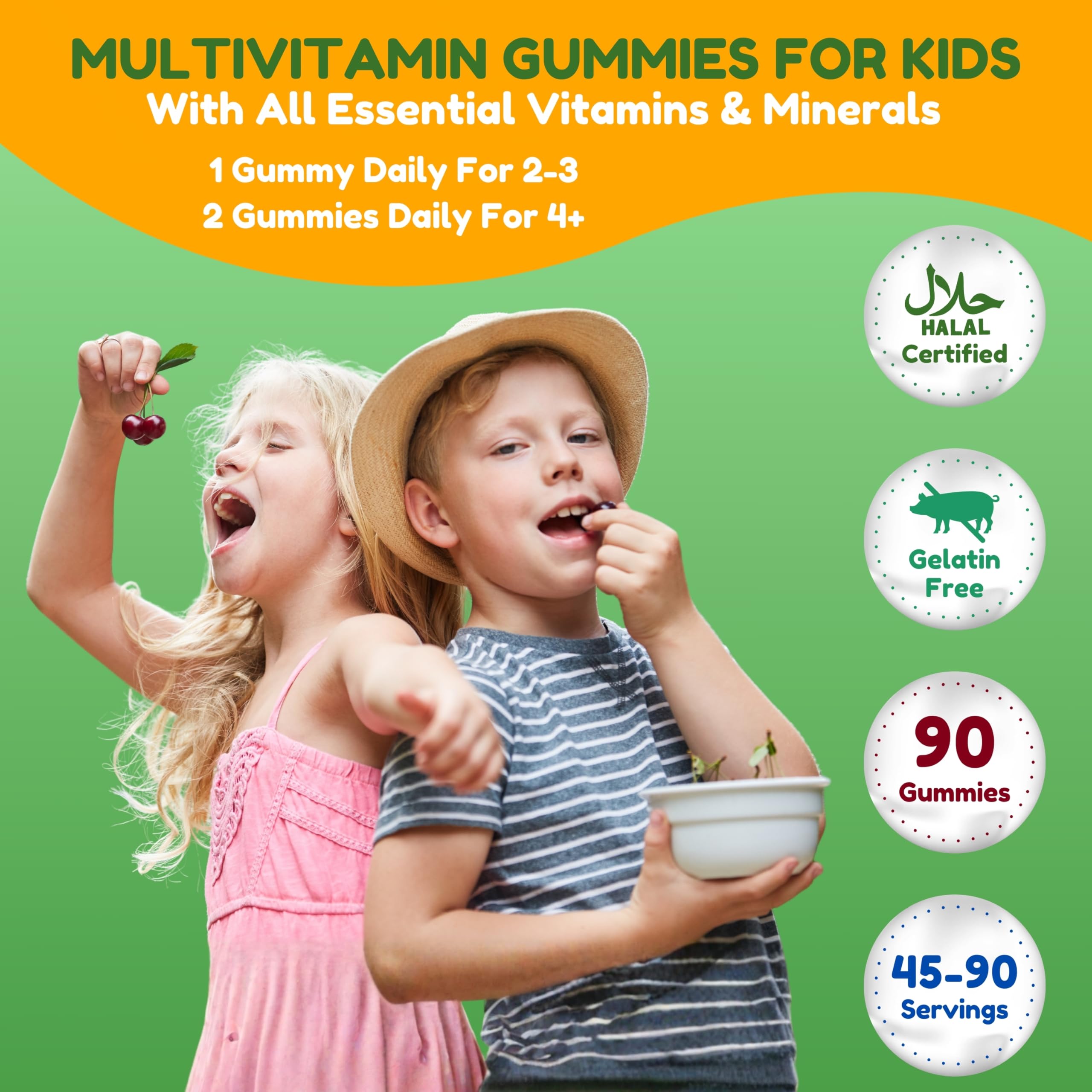 SHIFAA NUTRITION Kids multivitamin flavors showcase variety for picky eaters.