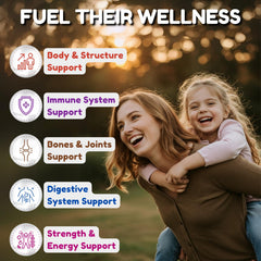 SHIFAA NUTRITION Ingredients label shows Non-GMO and allergen-free formulation.