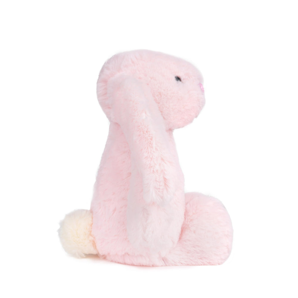 Shiguangji 11.8in bunny plush with lightweight body—easy to carry.