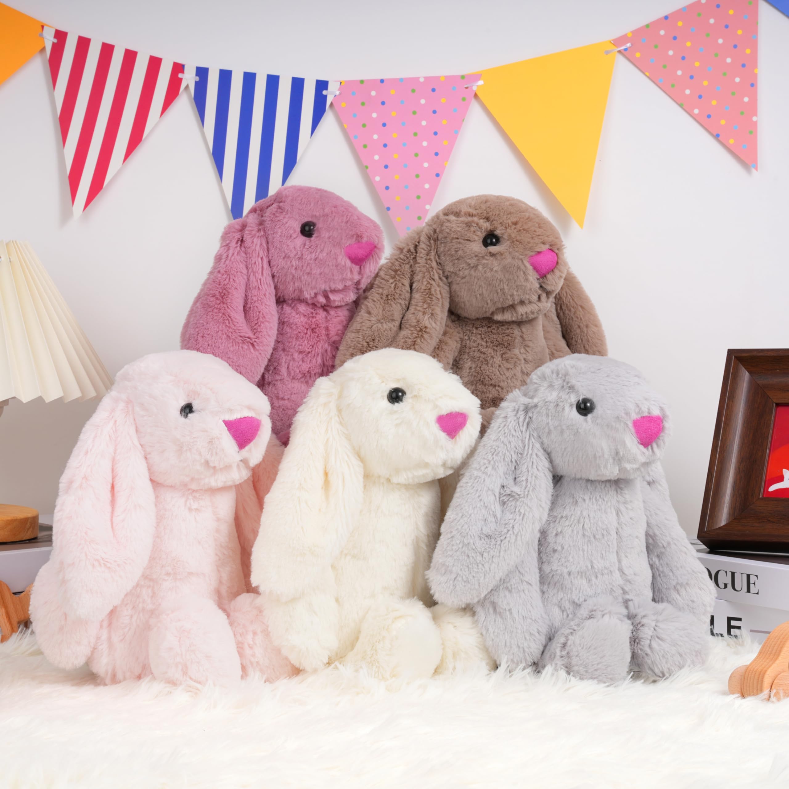 Shiguangji Bunny Plush—ideal nursery decor and Easter gifts.