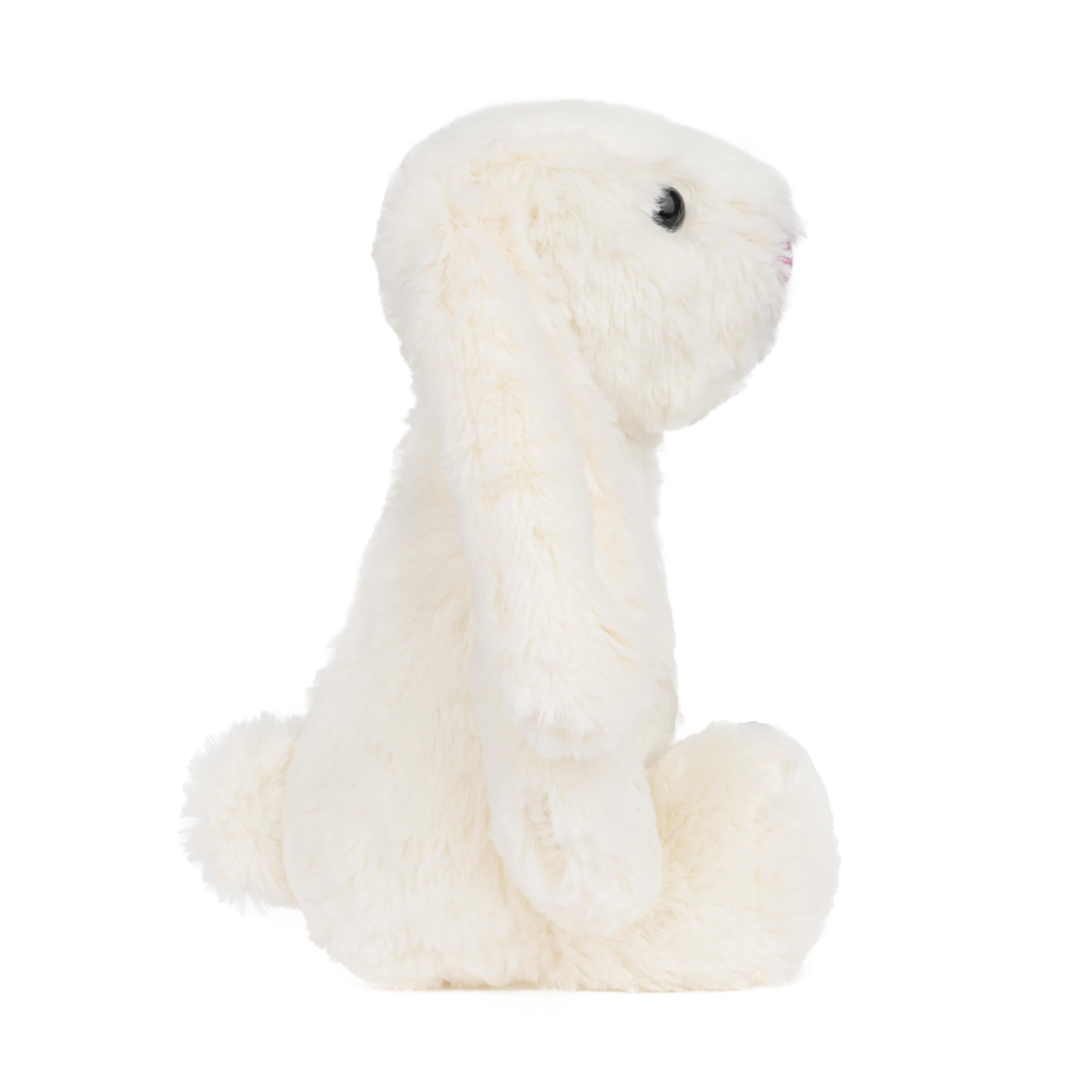 Shiguangji Bunny plush body, lightweight and easy for little hands to hold.