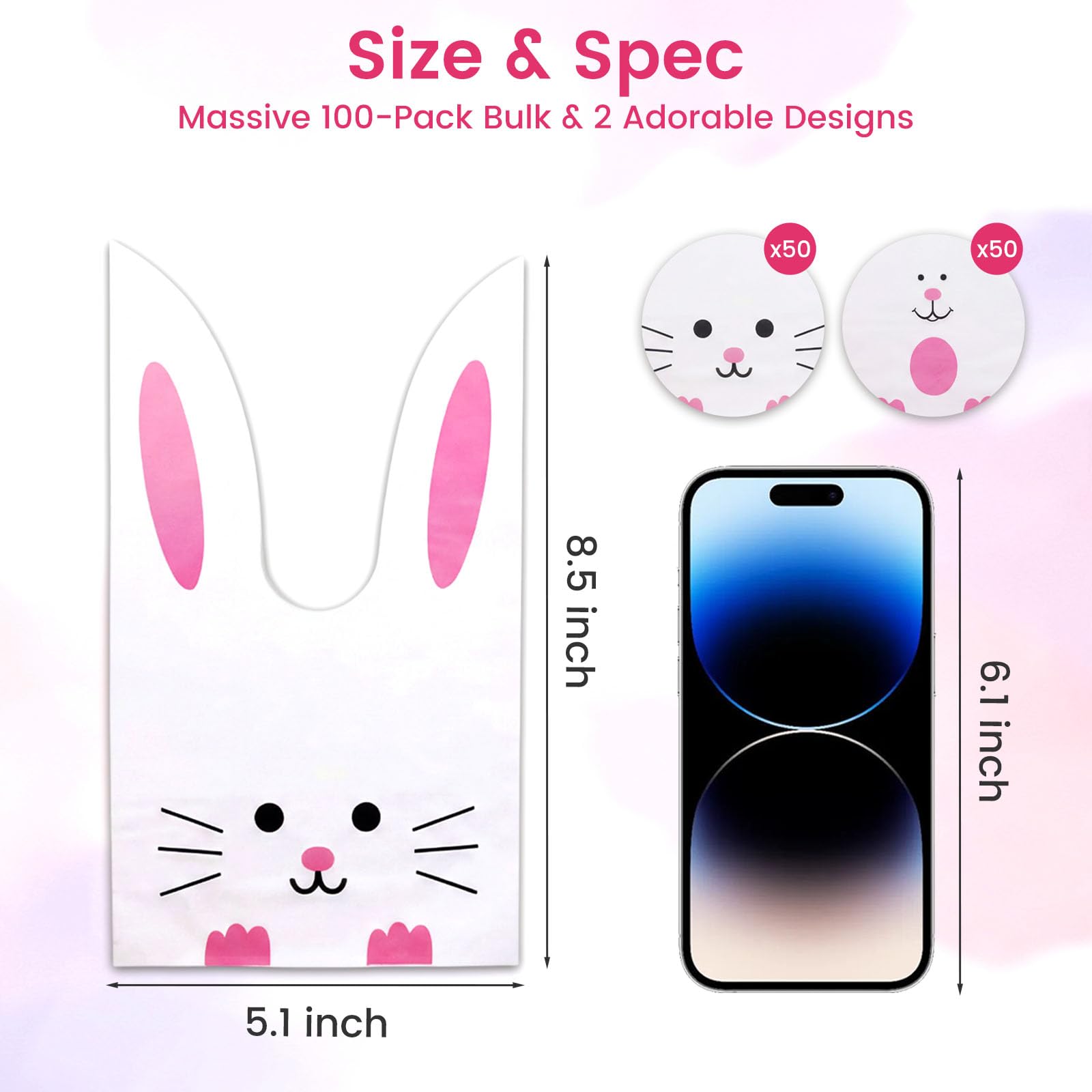 Shindel bunny ears 3D effect adds playful charm to treats