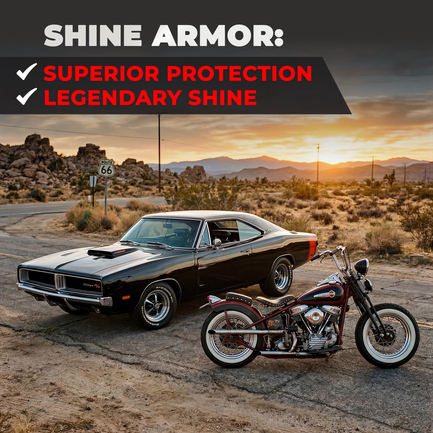 SHINE ARMOR Durable hydrophobic coating layer repels dirt and grime