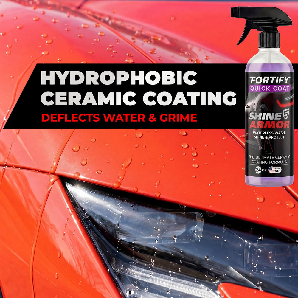 SHINE ARMOR Nano ceramic protection film bonds for lasting protection
