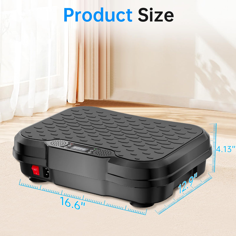 ShineMaos vibration plate compact storage for small spaces